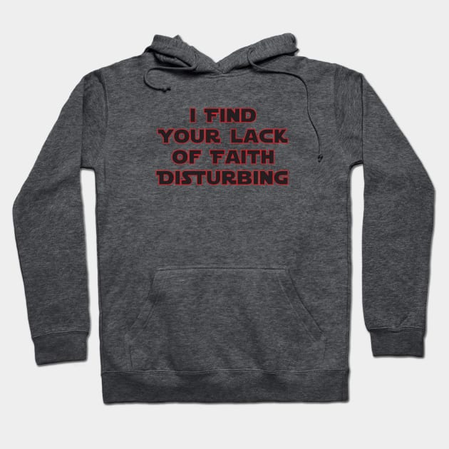 Lack Of Faith - 2 Hoodie by Brightfeather